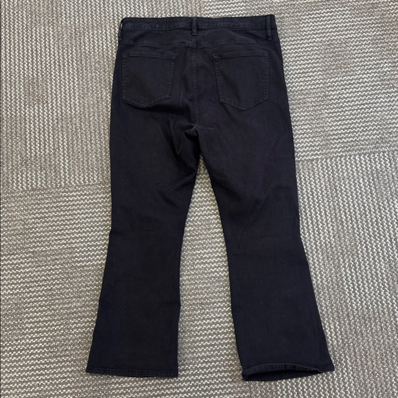 Frame Denim Black Le Crop Mini Boot Jeans, size 33 - Picture 7 of 10